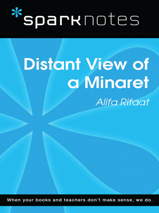 Title details for Distant View of a Minaret (SparkNotes Literature Guide) by SparkNotes - Wait list